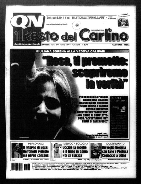 Il Resto del Carlino : giornale dell'Emilia